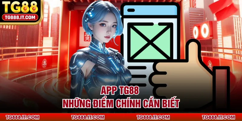 App TG88 - Những điểm chính cần biết
